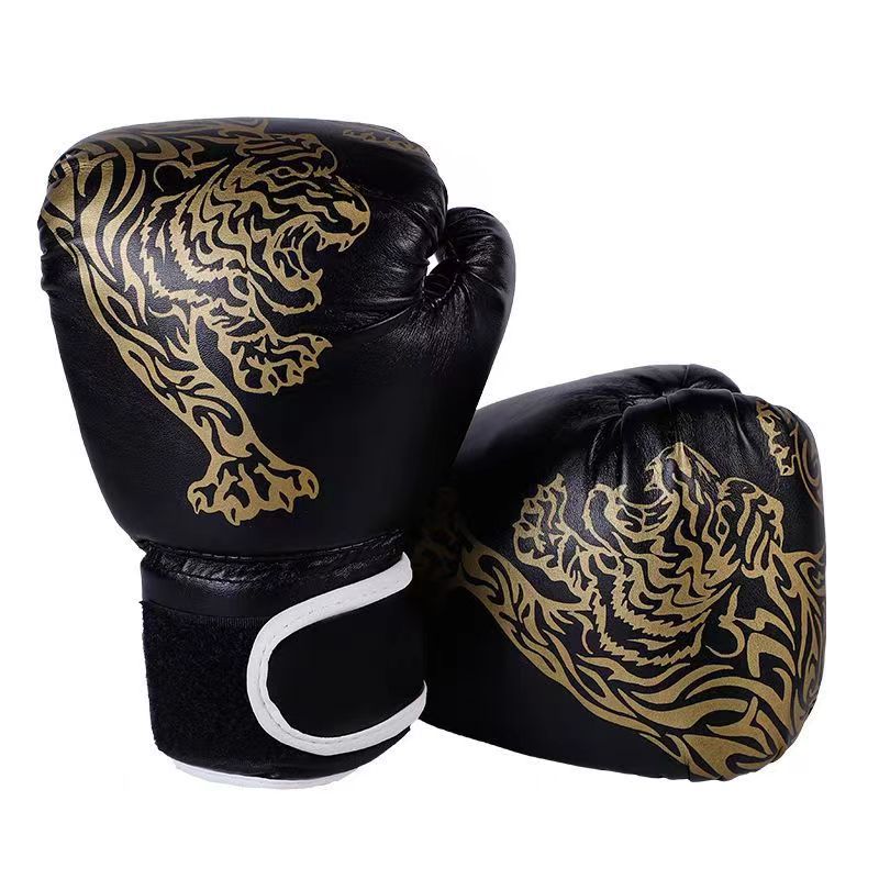 Thickened boxing gloves made from durable PU material