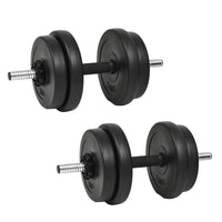 Adjustable 2x Dumbbell Set 14-Piece for strength training workouts