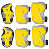 6Pcs Kids Knee Pads and Elbow Pads Wrist Guards Protective Gear Set for Bike Bicycle Cycling Skateboard Skating Sports Scooter