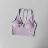 Women's Impact Longline Strappy Sports Yoga Bra Vest Fitness Tank Top Open Back Gym Running Workout Halter Beautiful Sports Bra
