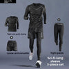 Training Jogging Tracksuits Running Outdoor Compression Suits Set 3PC Workout Tights Men Sports Suit Gym Sportswear Clothes