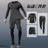 Training Jogging Tracksuits Running Outdoor Compression Suits Set 3PC Workout Tights Men Sports Suit Gym Sportswear Clothes