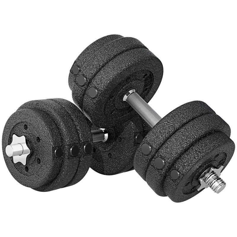 Versatile 30KG Adjustable Dumbbells for home strength training