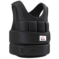 20KG Adjustable Weight Vest Black adjustable weights