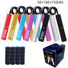 Fashion Simple Aluminum Alloy Spring Steel Grips front view