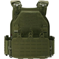 Men's Weighted Adjustable Tactical Vest tan