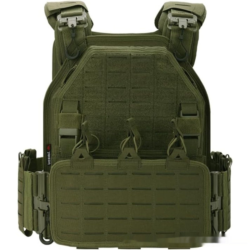 Men's Weighted Adjustable Tactical Vest tan
